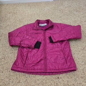 Columbia Sportswear Co Women's Pink Jacket w/o Hood Size XL